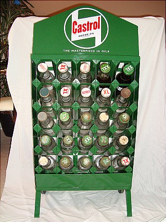 castrol motor oil bottle rack - click to enlarge