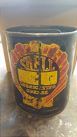 SHELL (BLACK) BULK GREASE CAN - click to enlarge