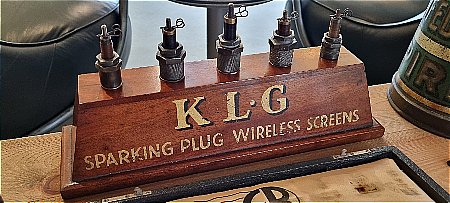 KLG WOODEN GARAGE DISPLAY STAND - click to enlarge