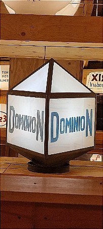 DOMINION RARE PYRAMID LANTERN GLOBE.  - click to enlarge