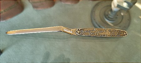 LETTER OPENER - click to enlarge