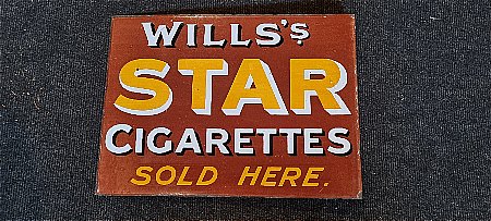 WILL'S STAR CIGARETTES - click to enlarge