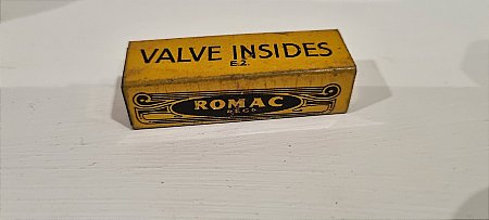 ROMAC VALVE TIN - click to enlarge