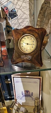 PALMER TYRES TRAVEL CLOCK - click to enlarge