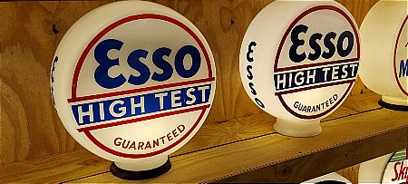 ESSO HIGH TEST LARGE GLOBE - click to enlarge