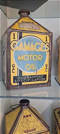 GAMAGES GALLON OIL CAN - click to enlarge