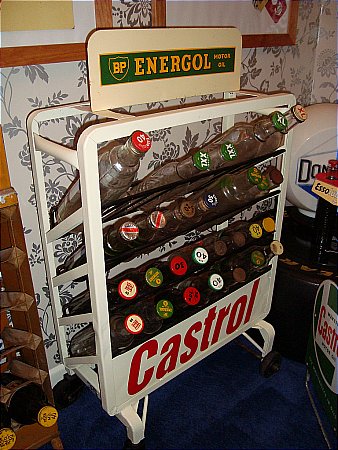 shell mex bp ltd oil bottle rack - click to enlarge